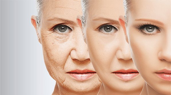 facial skin rejuvenation stage