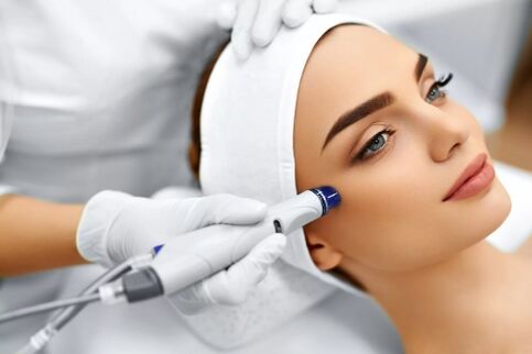 Facial skin rejuvenation using laser tools