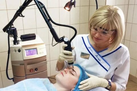 Laser rejuvenation procedures in beauty salons